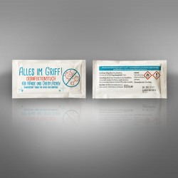 DESINFEKTIONSTUCH "ALLES IM GRIFF" DESINFEKTIONSTUCH "ALLES IM GRIFF"
