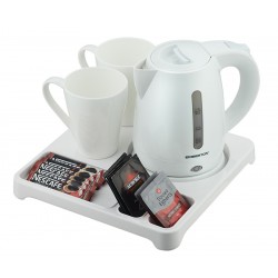 HALSTEAD -WHITE Integrated Kettle Welcome Tray