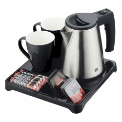 HALSTEAD - BLACK Integrated Kettle Welcome Tray
